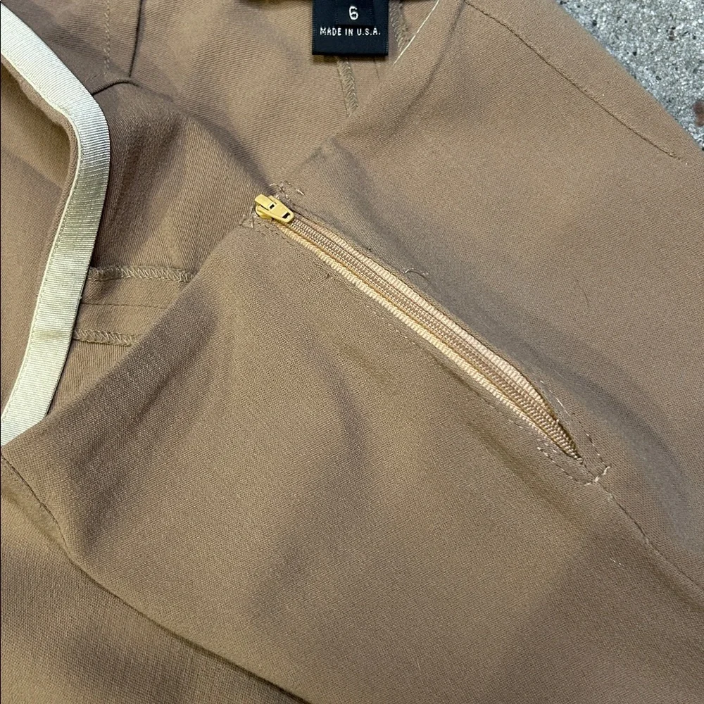 Vintage Ralph Lauren Brown Knit High Waist Pants